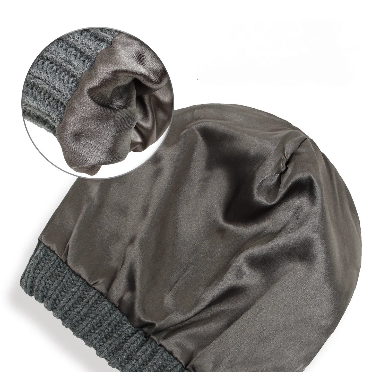 Heatlyfe Knitted Silk Beanie